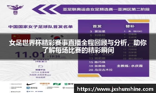 女足世界杯精彩赛事直播全程回顾与分析，助你了解每场比赛的精彩瞬间