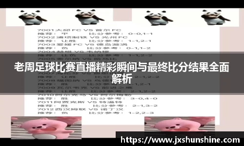 老周足球比赛直播精彩瞬间与最终比分结果全面解析