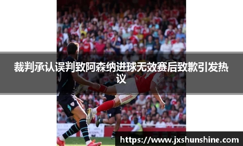 裁判承认误判致阿森纳进球无效赛后致歉引发热议
